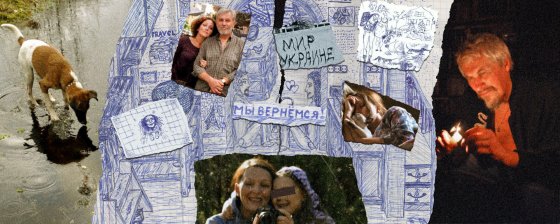 Надписи «в виде слияния двух человек В. В. Путина и А. Гитлера». Как за антивоенные граффити посадили семью художников